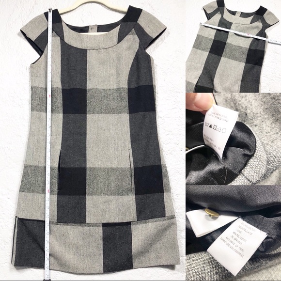 Gentle Fawn Plaid Midi Dress Size Small - Picture 4 of 8